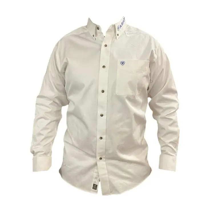 CAMISA VAQUERA ARIAT BLANCA 