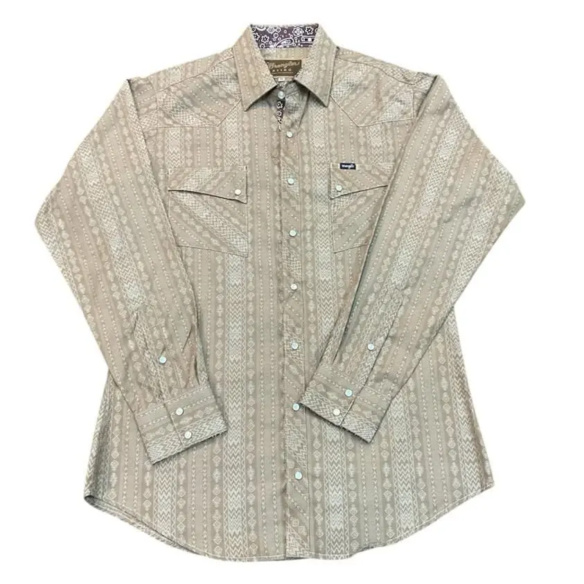 CAMISA VAQUERA WRANGLER CAFE C/GRECAS 