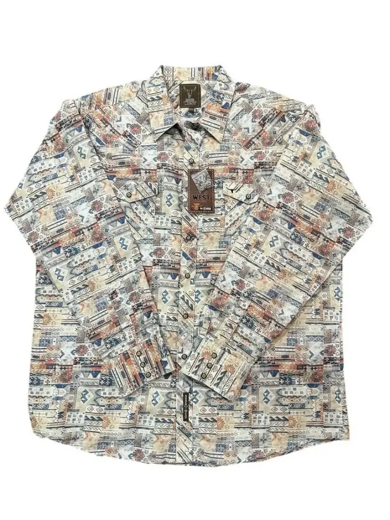 CAMISA VAQUERA RODEO WEST