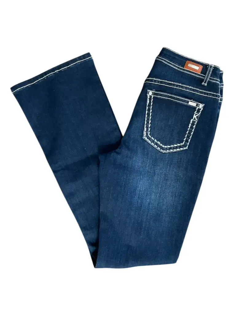 PANTALON DAMA CORTE VAQUERO AZUL M KOSCH