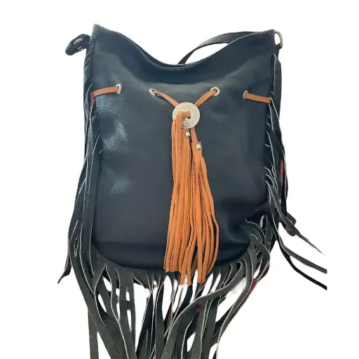 BOLSO VAQUERO DE PIEL 