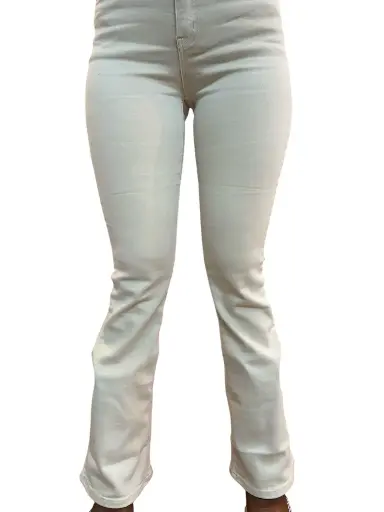 PANTALON CORTE BOTA BEIGE