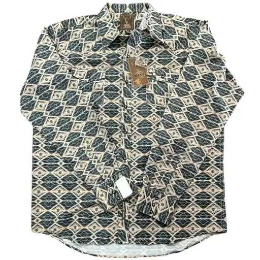 CAMISA VAQUERA RODEO WEST C/ESTOPEROLES 